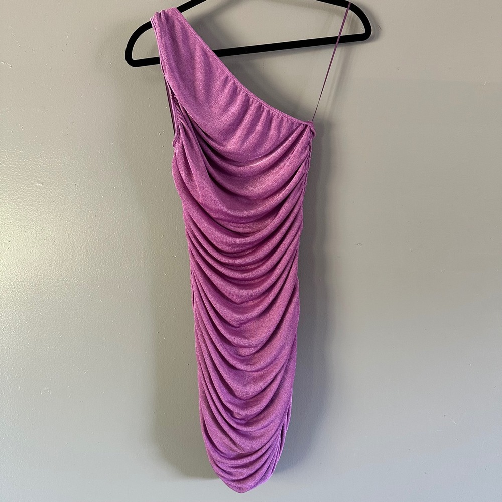 Lioness The Goddess Mini Dress |‎ Shimmer Purple